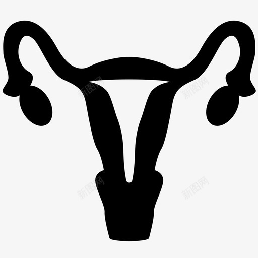 子宫解剖学婴儿生物学女性图标svg_新图网 https://ixintu.com 女性 婴儿 子宫 生殖 生物学 生育 解剖学