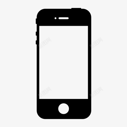 iphone苹果通讯图标svg_新图网 https://ixintu.com iphone 技术 智能手机 电话 移动 苹果 通讯