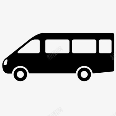 小型客车汽车出租车图标图标