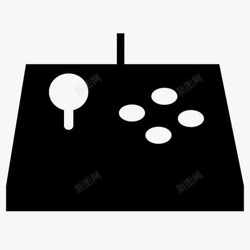 操纵杆按钮遥控器图标svg_新图网 https://ixintu.com 按钮 操纵杆 视频游戏 视频游戏控制器 遥控器