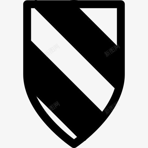带条纹的盾牌变体形状多种图标svg_新图网 https://ixintu.com 多种 带条纹设计的盾牌变体 形状