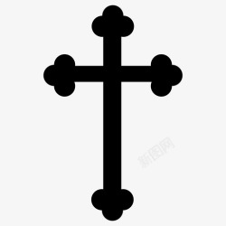天主教教会十字架圣经天主教图标高清图片