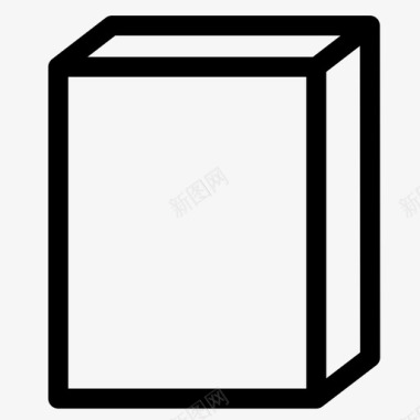 盒子盒子闭合立方体图标图标