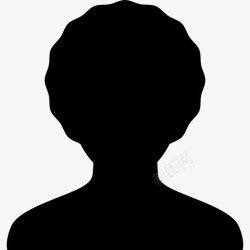 非洲裔美国人用户非洲裔头像图标高清图片