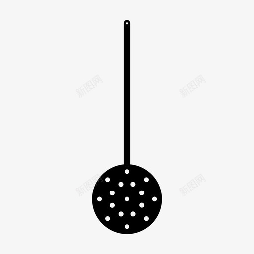 撇渣器工具勺子图标svg_新图网 https://ixintu.com 勺 勺子 厨师 工具 扁平 撇渣器 烹饪 过滤器 餐具
