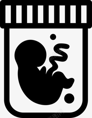 试管婴儿争议胚胎图标图标