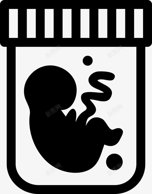 试管婴儿争议胚胎图标svg_新图网 https://ixintu.com 争议 医学 科学 胎儿 胚胎 试管婴儿