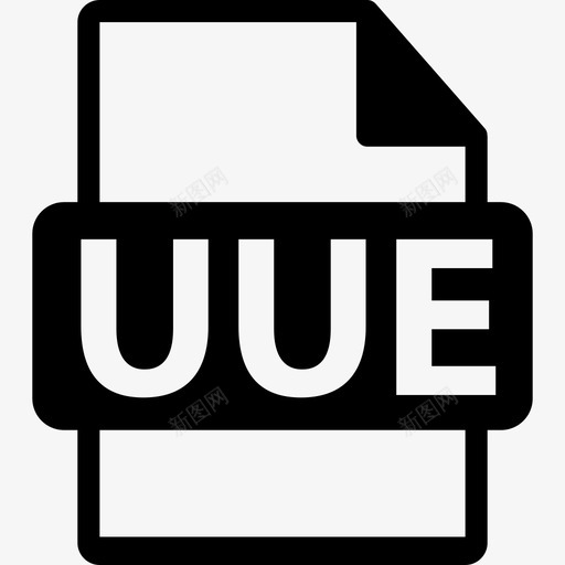 UUE文件格式接口文件格式文本图标svg_新图网 https://ixintu.com UUE文件格式 接口 文件格式文本