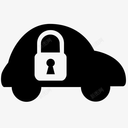 汽车锁联锁钥匙打开安全图标svg_新图网 https://ixintu.com 安全 打开 汽车锁 联锁 车辆 钥匙