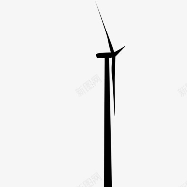 风车生态能源效率图标图标