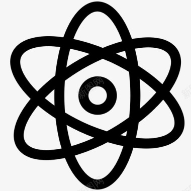 原子化学自然图标图标