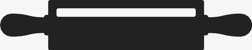 擀面杖烘焙面包图标图标