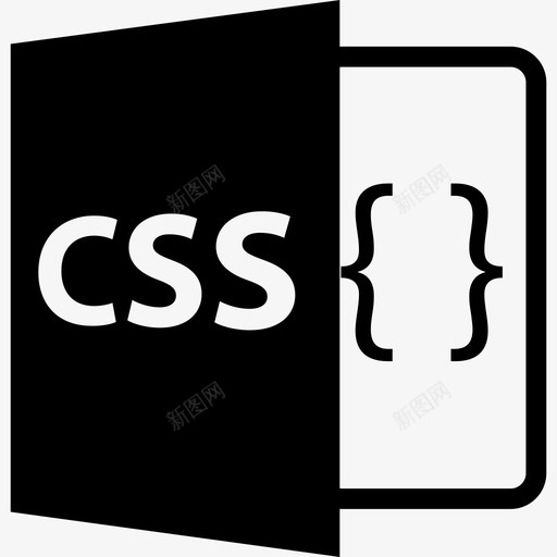 CSS文件格式与括号接口文件格式样式图标svg_新图网 https://ixintu.com CSS文件格式与括号 接口 文件格式样式