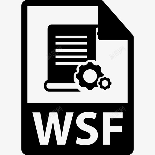 WSF文件格式变量界面文件格式图标svg_新图网 https://ixintu.com WSF文件格式变量 文件格式图标 界面