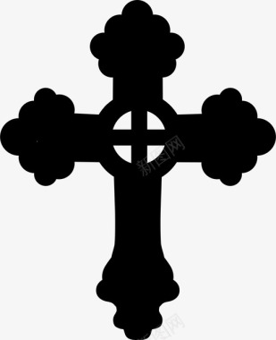 十字架天主教基督教教会文化图标图标