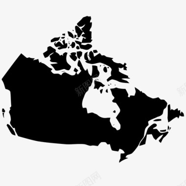加拿大国家土地图标图标