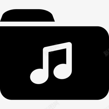 音乐文件夹变型音乐和声音2图标图标