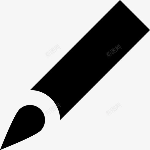采购产品钢笔艺术艺术用品图标svg_新图网 https://ixintu.com 写作 文具 画笔 绘画 艺术 艺术用品 采购产品钢笔