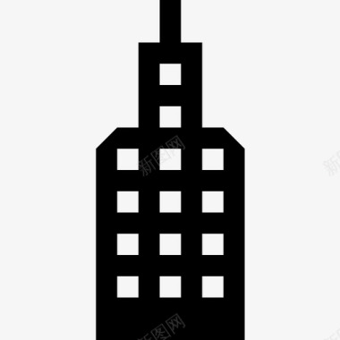 建筑城镇塔图标图标