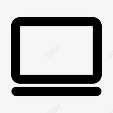 笔记本电脑电脑手机显示器屏幕图标图标