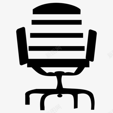 椅子坐椅座位图标图标