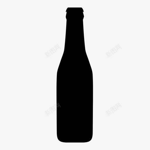瓶啤酒啤酒瓶图标svg_新图网 https://ixintu.com 啤酒 啤酒瓶 容器 玻璃杯 瓶 葡萄酒 饮料