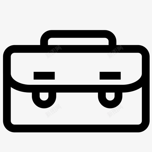 公文包包电脑包图标svg_新图网 https://ixintu.com 公文包 包 工作 工作包 手提箱 电脑包 行李