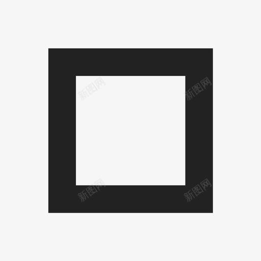 正方形长方体立方体图标svg_新图网 https://ixintu.com 几何体 形状 正方形 立方体 长方体
