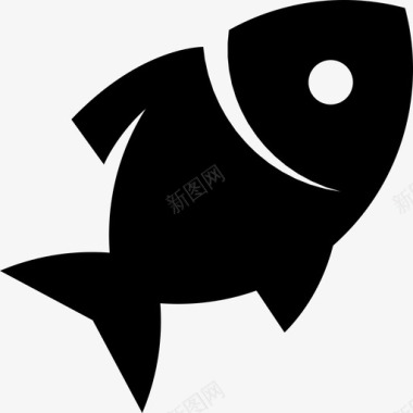 鱼死鱼漂浮图标图标