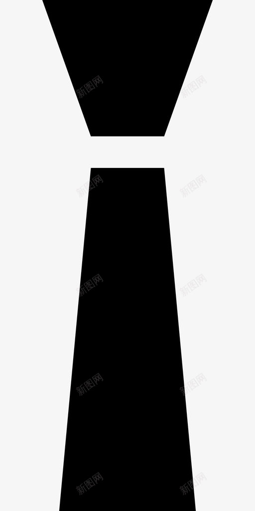 领带商务时尚绅士西装图标svg_新图网 https://ixintu.com 商务 时尚 绅士 西装 领带