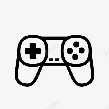 电子游戏控制器遥控器娱乐图标图标