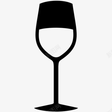 葡萄酒饮料酒杯图标图标