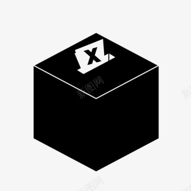 投票箱民主选举政府政治图标图标