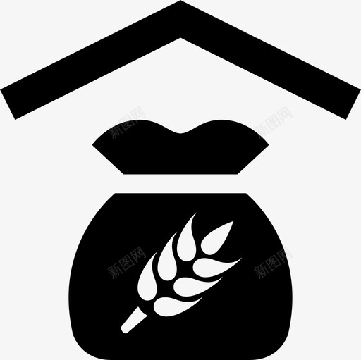 食品仓库援助袋子人道主义储存图标svg_新图网 https://ixintu.com 人道主义 人道主义人道主义图标 储存 小麦 援助 袋子 食品仓库