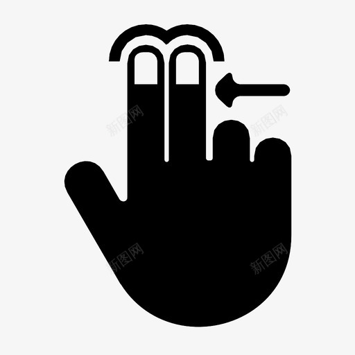 两个手指向左滑动手势手界面ipad图标svg_新图网 https://ixintu.com ipad iphone 两个手指向左滑动 平板电脑 手 手势 界面 触摸屏