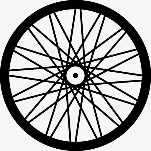 自行车轮子空气自行车圆圈旋转图标svg_新图网 https://ixintu.com 圆圈 旋转 空气 自行车 自行车轮子 轮胎 轮辐