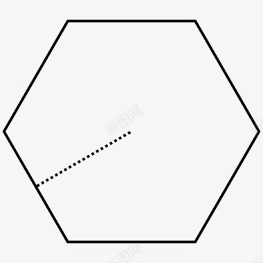 多边形几何数学图标图标