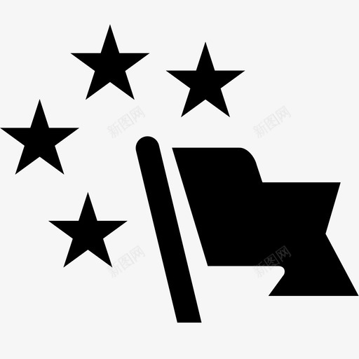 欧洲国家欧盟国旗星星图标svg_新图网 https://ixintu.com 国家 国旗 星星 欧洲 欧盟