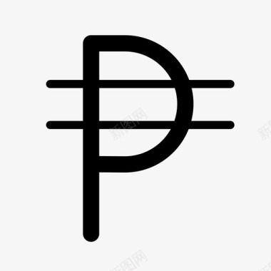 比索钞票货币图标图标