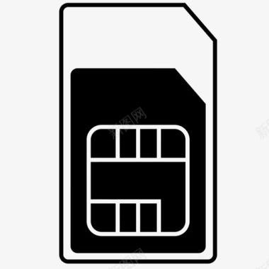 sim卡手机存储卡图标图标