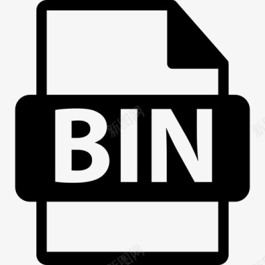 BIN文件格式界面文件格式文本图标图标