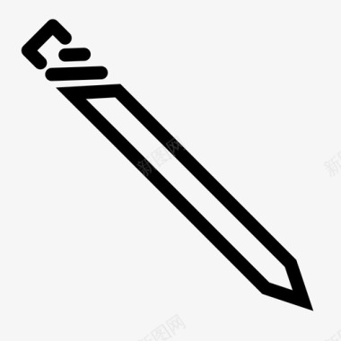 采购产品铅笔工具文具图标图标