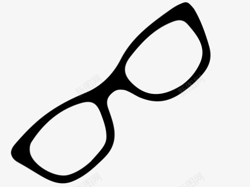 眼镜视觉样式图标图标