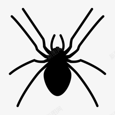 蜘蛛恐怖腿图标图标