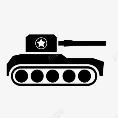 坦克战斗枪图标图标