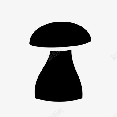 蘑菇生物帽子图标图标