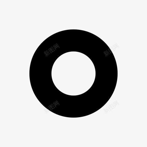 按钮圆圈圆点图标svg_新图网 https://ixintu.com 圆圈 圆点 循环 按下 按钮