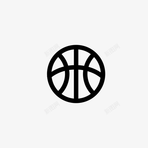 篮球田径游戏图标svg_新图网 https://ixintu.com 体育 娱乐 游戏 球体 田径 篮球