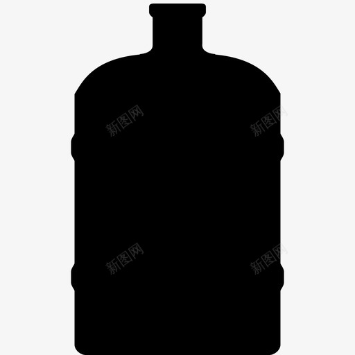 瓶子5加仑容器图标svg_新图网 https://ixintu.com 5加仑 容器 水壶 水瓶 瓶子 饮用水