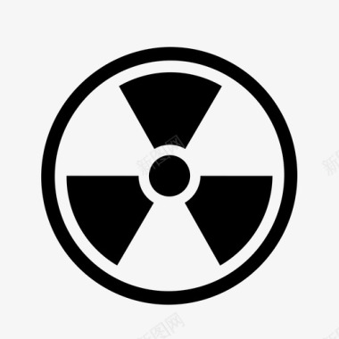 辐射有毒放射性图标图标